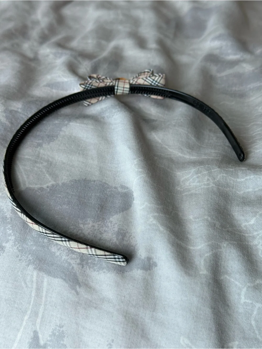 Plaid Bow Headband - Women Accessories